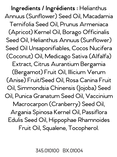 Canada USANA Radiant Facial Oil facts