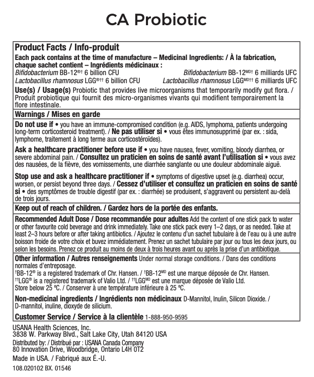 Canada USANA Probiotics