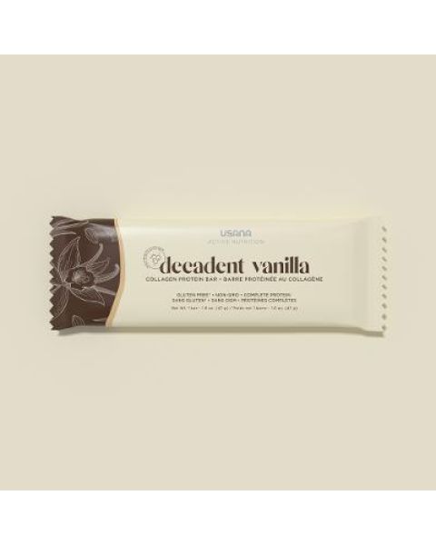 USANA Decadent Vanilla Collagen Protein Bar