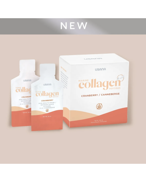 alt USANA Marine Collagen Peptides text