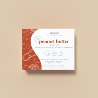 USANA Peanut Butter Snack Bar (14 Bars / Box)