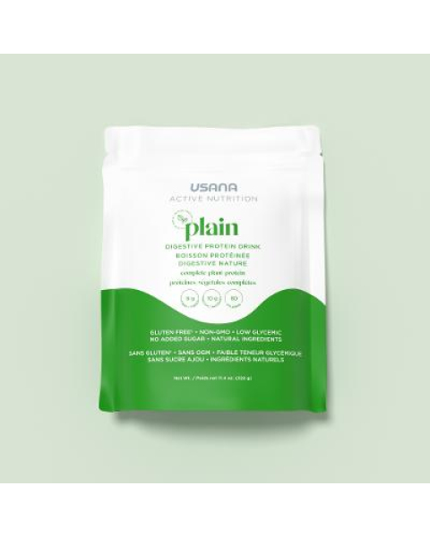 alt USANA Digestive Health Protein Drink Plain Gusset (14 Servings) text